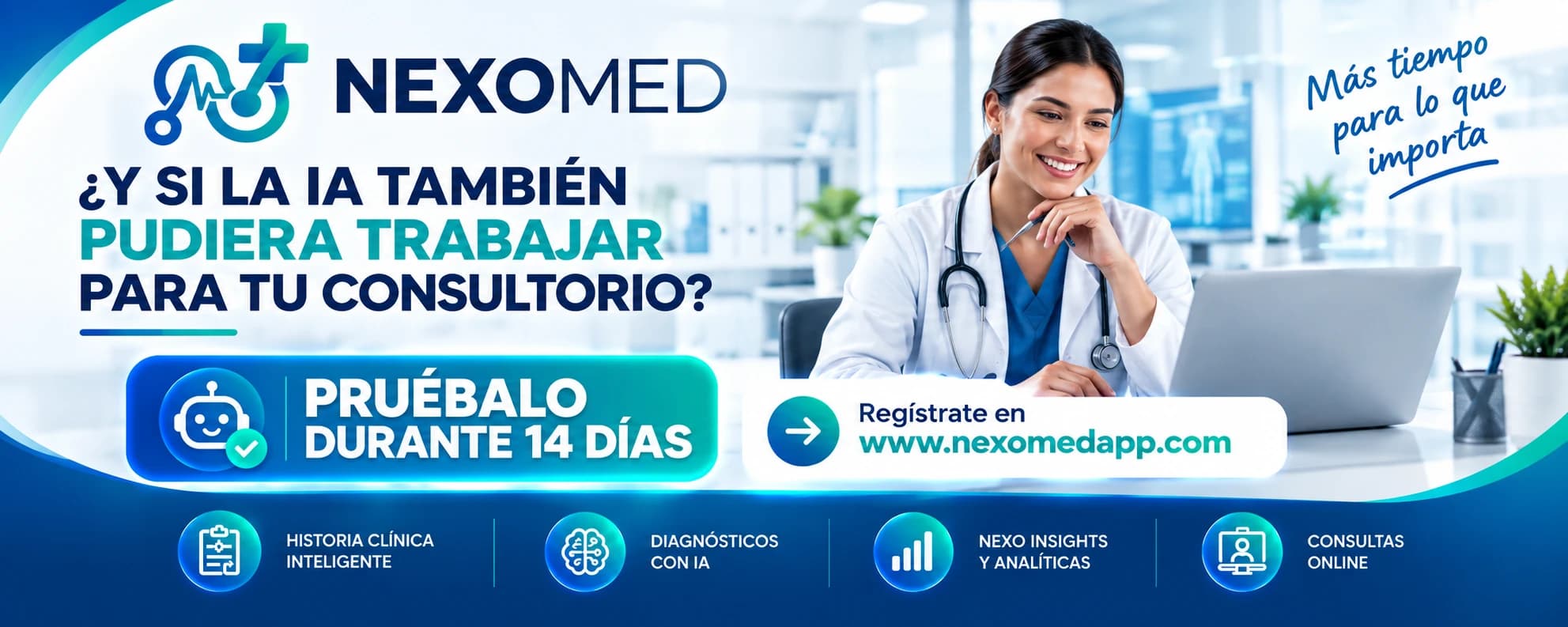 NexoMed — software de gestión médica