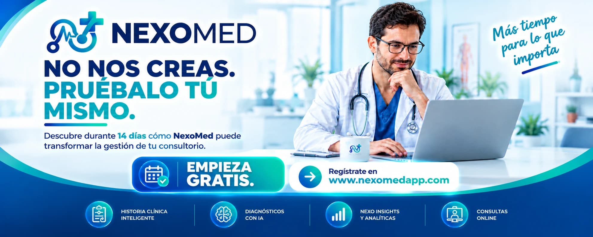 NexoMed — software de gestión médica